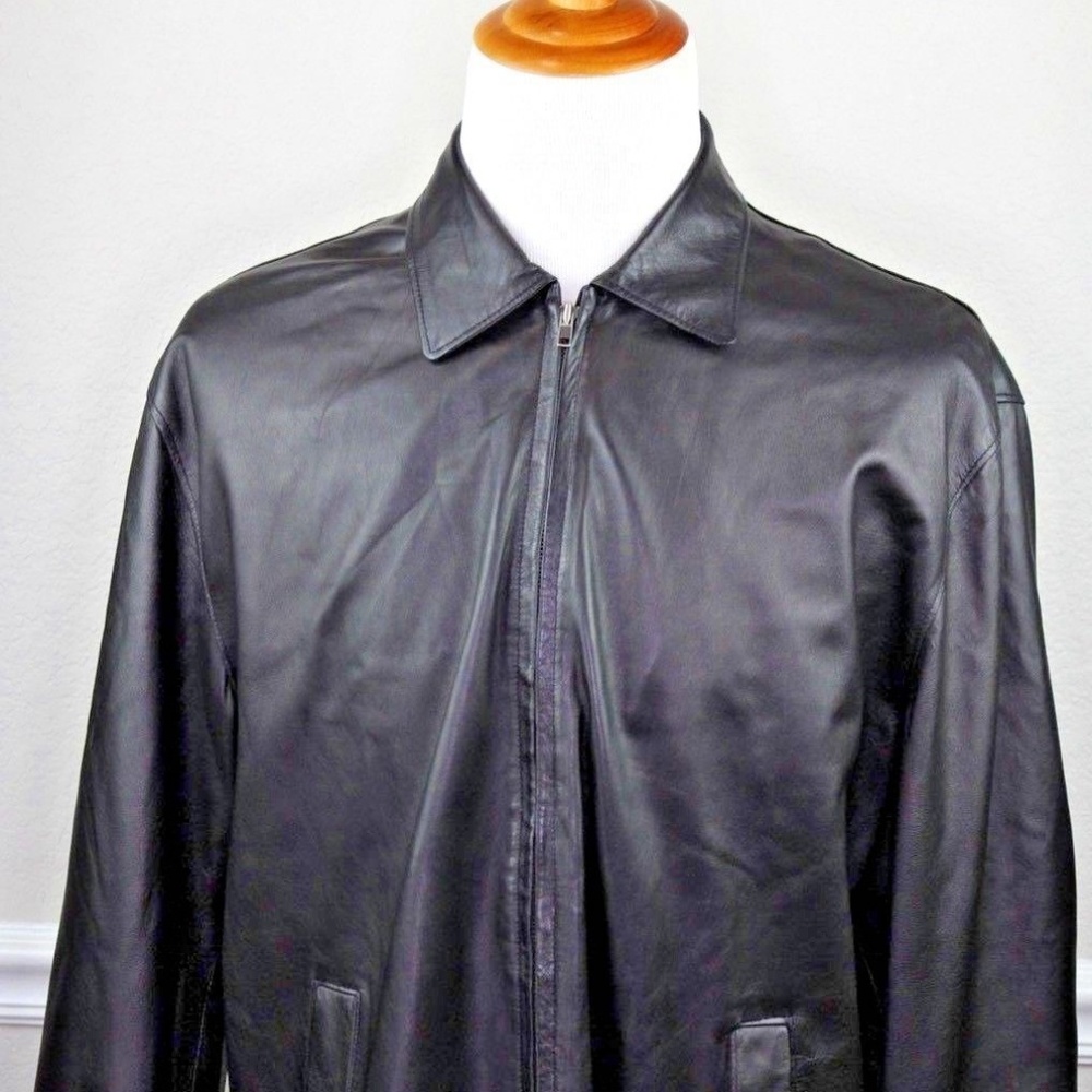 Golden Bear Men's Leather Jacket/ Coat